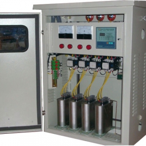 ES-2010�͉��o���a���� ES-2010 low-voltage reactive power compensation cabinet